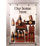 Huge Vintage Guinness Poster