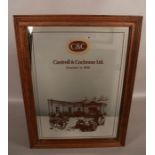Cantrell & Cochrane Limited C&C Advertising Mirror