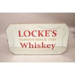 Locke's Whiskey Advertising Mirror