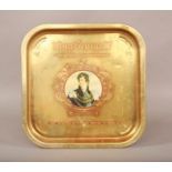 King George IV Old Scotch Whisky Advertising Tray