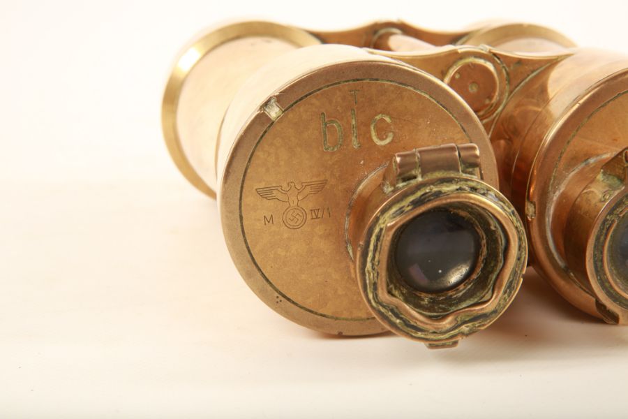 Original Nazi German U-Boat Binoculars These are an extremely rare, original pair of pressurised - Image 7 of 9