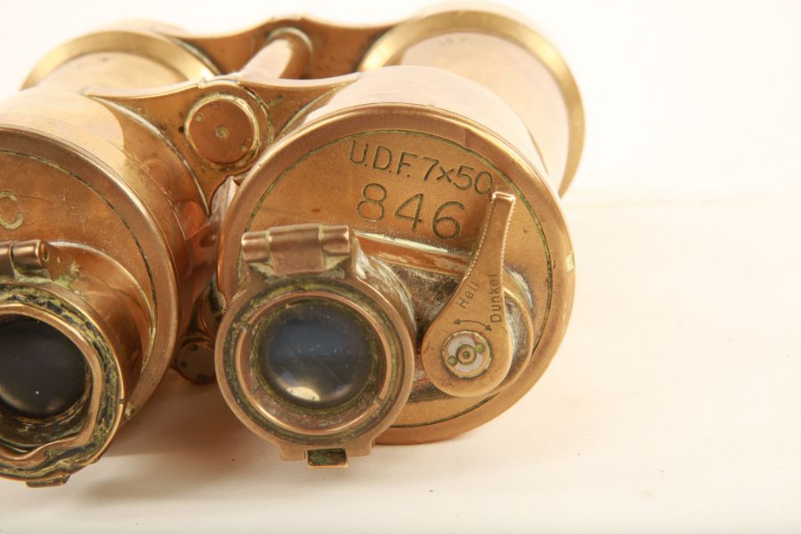 Original Nazi German U-Boat Binoculars These are an extremely rare, original pair of pressurised - Image 8 of 9