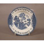 Small Wedgewood Schweppes Plate