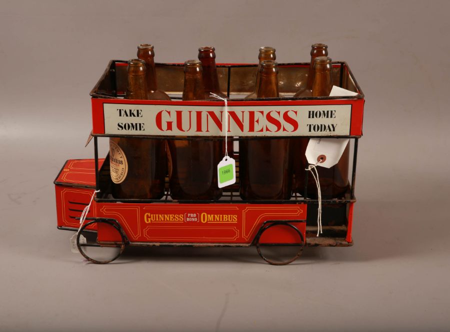 Original Guinness Advertising Bus with bottles - Image 4 of 5
