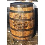 A Jack Daniel’s Whiskey Barrel