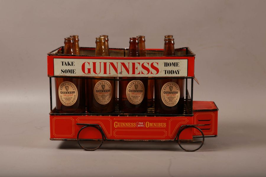 Original Guinness Advertising Bus with bottles - Image 2 of 5