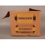 Vintage Powers Whiskey Gold Label Box