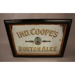 Ind Coope Ales Original Advertising Mirror. 89x65cm Reserve:£420 #1909