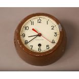 A Russian Submarine Clock with Key 21cm #2460