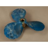 Painted Blue Ships Propeller #333