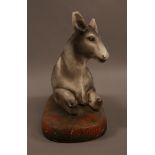 Religious Statue of Lokael: The Donkey Who Carried Jesus Early 1900s 25cm Tall #85
