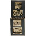 A PHOTO ALBUM WITH A COLLECTION OF 95 PHOTOS OF MECCA, MEDINA, THE MAHMAL AND THE HAJJ, EARLY 20TH C