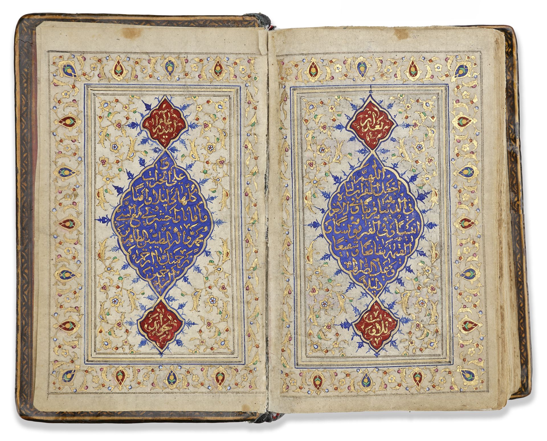 AN ILLUMINATED QAJAR QURAN BY ISMAIL IN 1244 AH/1828 AD - Image 4 of 6
