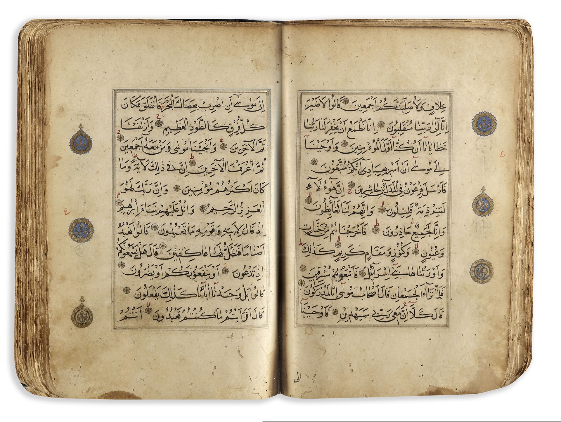 A TIMURID QURAN, DATED 743 AH/1343 AD - Image 2 of 4