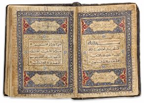 AN OTTOMAN MINIATURE QURAN COPIED BY MAHMOUD SULTANI IN 846 AH/1442 AD