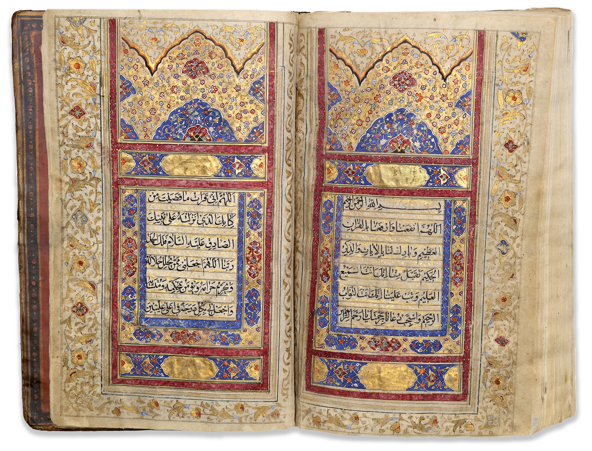 A FINELY ILLUMINATED QAJAR QURAN SIGNED BY ABDULLAH IBN ASHUR AL-ISFAHANI IN 1204 AH/1789 AD - Image 5 of 5