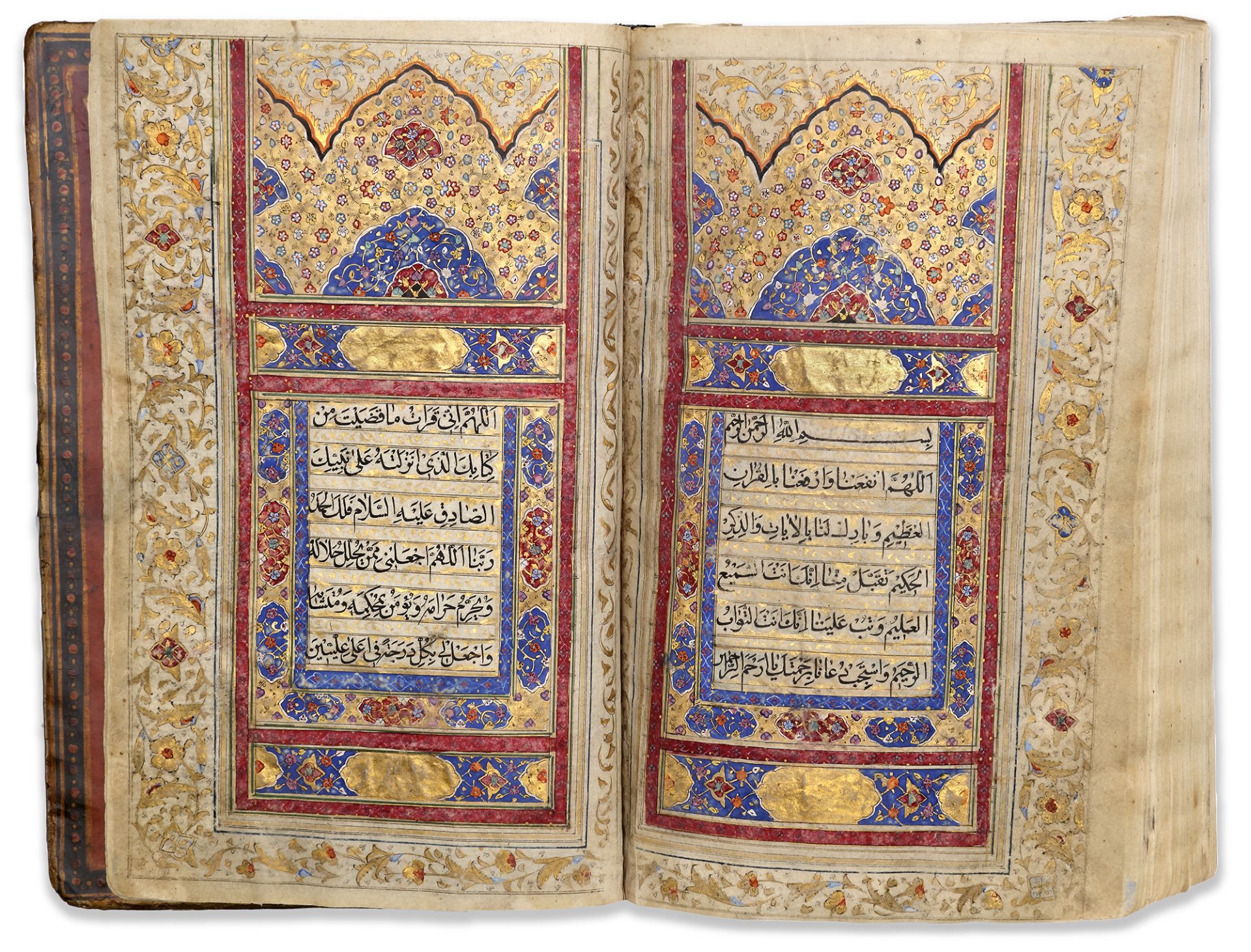 A FINELY ILLUMINATED QAJAR QURAN SIGNED BY ABDULLAH IBN ASHUR AL-ISFAHANI IN 1204 AH/1789 AD - Image 5 of 5