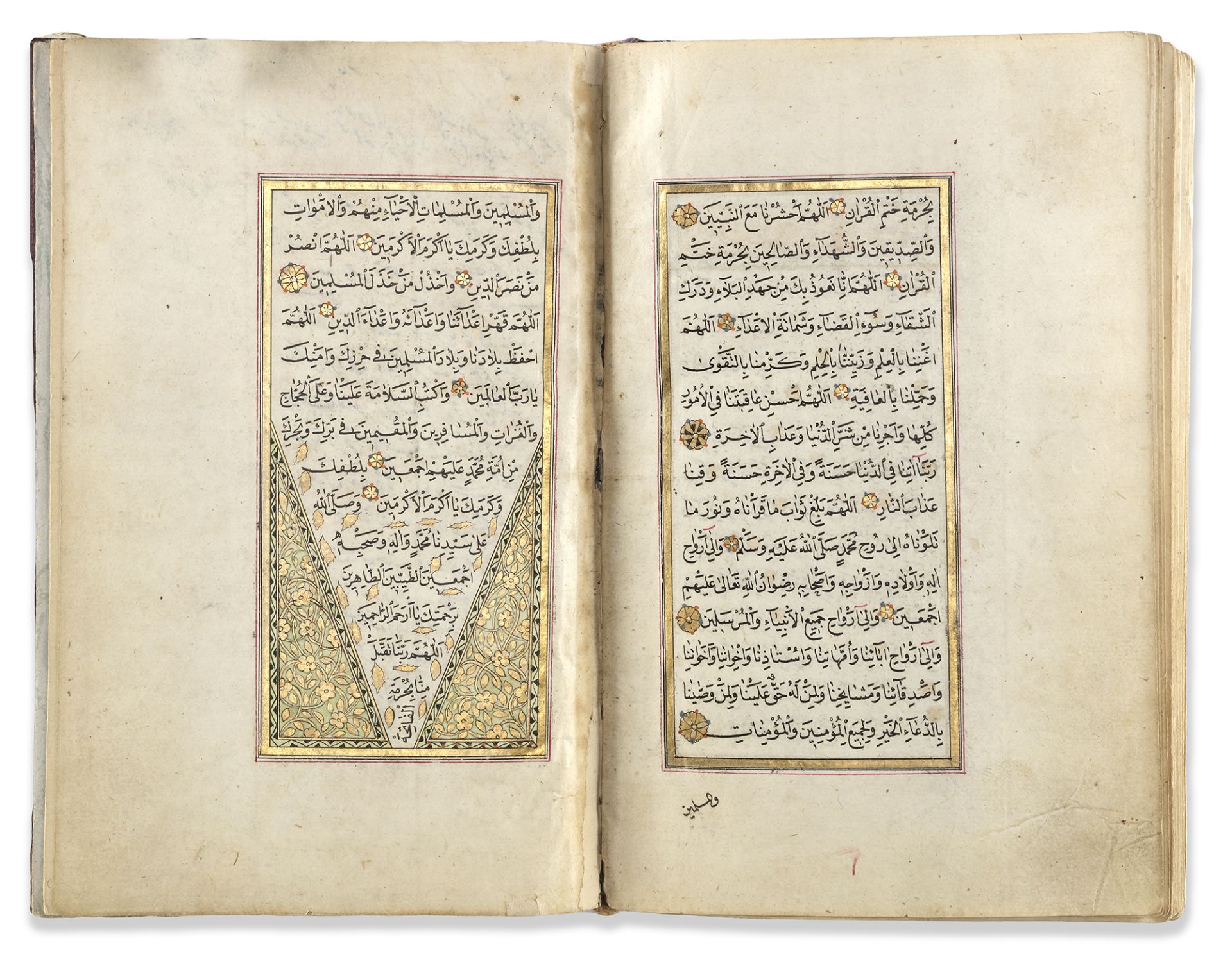 A QURAN SIGNED HAFIZ MEHMED VEHBI, OTTOMAN TURKEY, DATED 1219 AH/1804 AD - Image 3 of 6