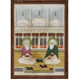 SHAYKH ABD AL-QADIR JILANI AND KHAWAJA MU'IN AL-DIN CHISHTI, 19TH CENTURY