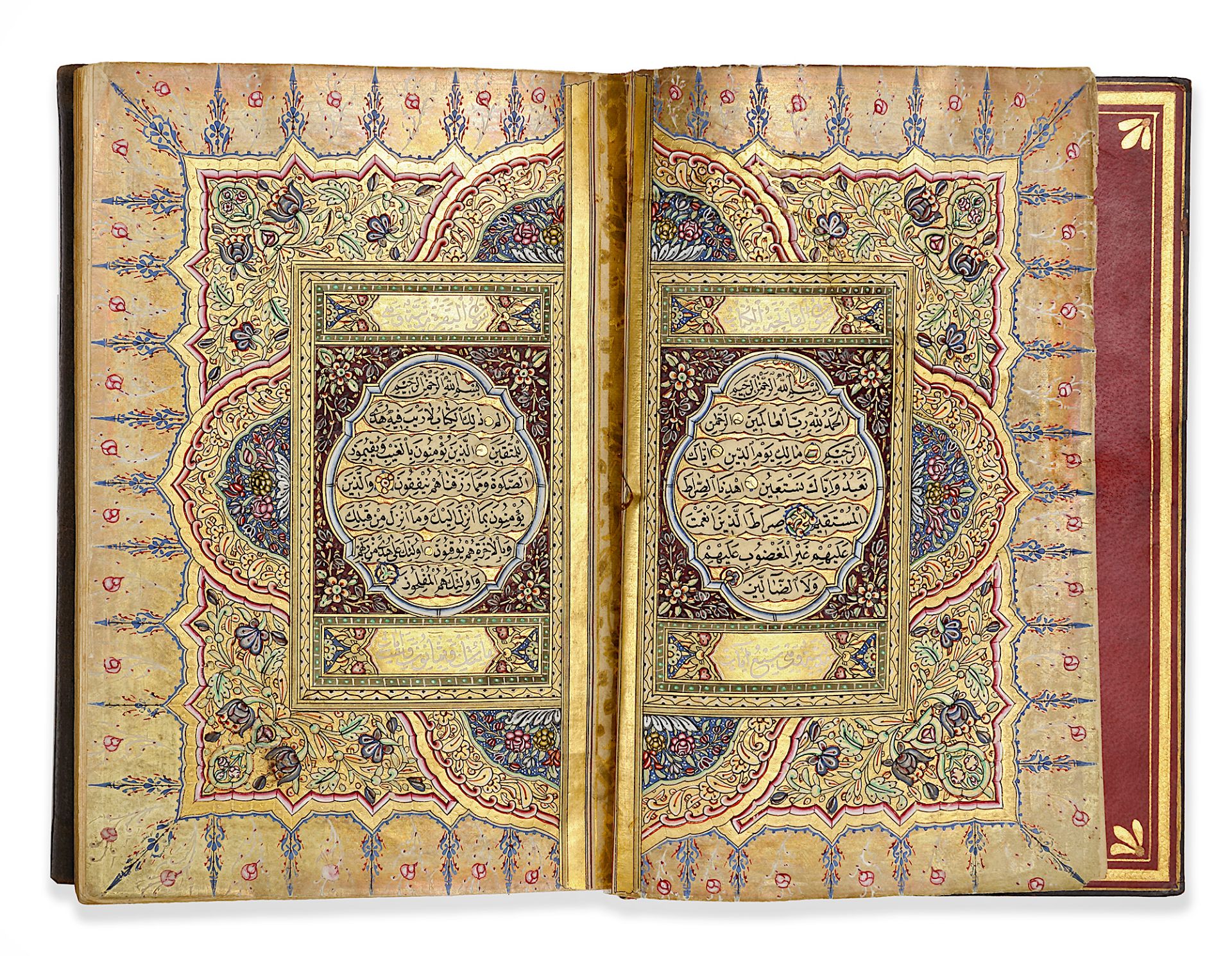 AN ILLUMINATED OTTOMAN QURAN BY HAFIZ ISMAIL HAKKI, TURKEY, 1272 AH/1855 AD