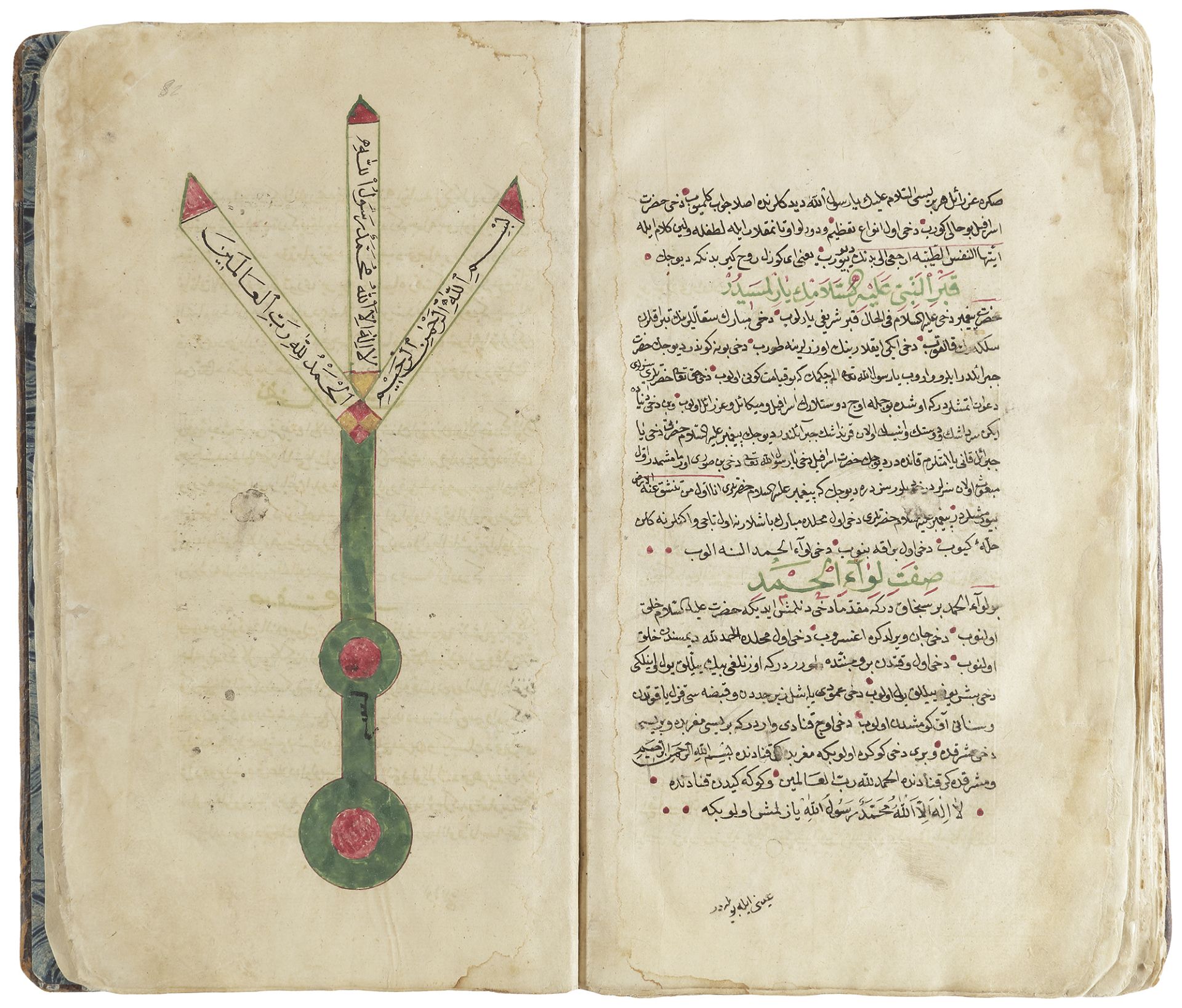 A MANUSCRIPT MAR'AT ALKAYINAT 'MIRROR OF CREATURES' IN OTTOMAN SCRIPT BY HUSSAM AL-DIN IBN KHALIL AL - Bild 3 aus 16