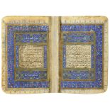 A TIMURID QURAN, DATED 743 AH/1343 AD