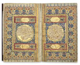 AN OTTOMAN QURAN SIGNED BY SULEIMAN AL-QAE'I AND DATED 1191 AH/1777 AD
