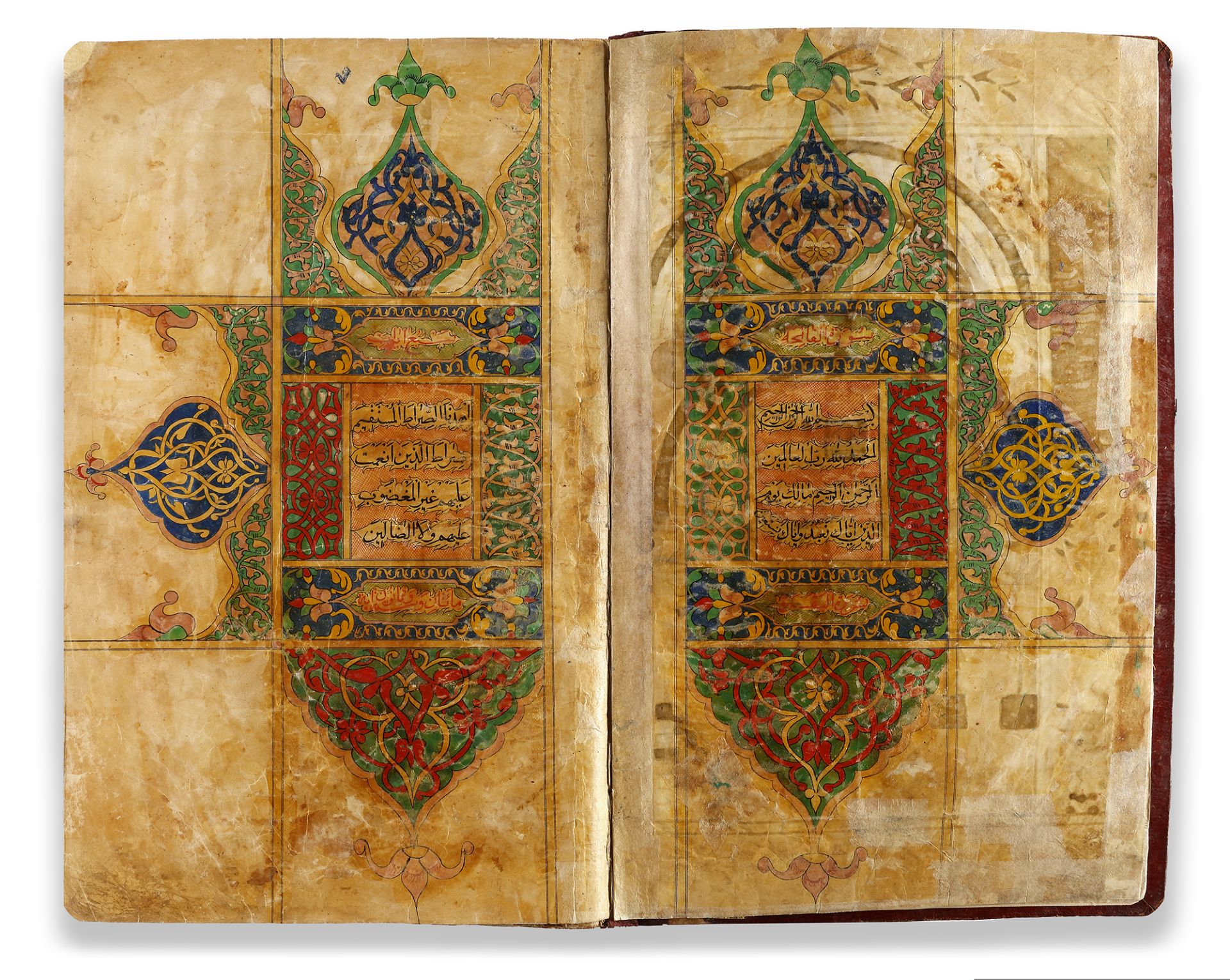 A LARGE QURAN, CENTRAL-ASIA, DAGESTAN, BY MUHHAMAD BIN KHEDR AL-KESHANI IN 1195 AH/1780 AD - Image 4 of 9