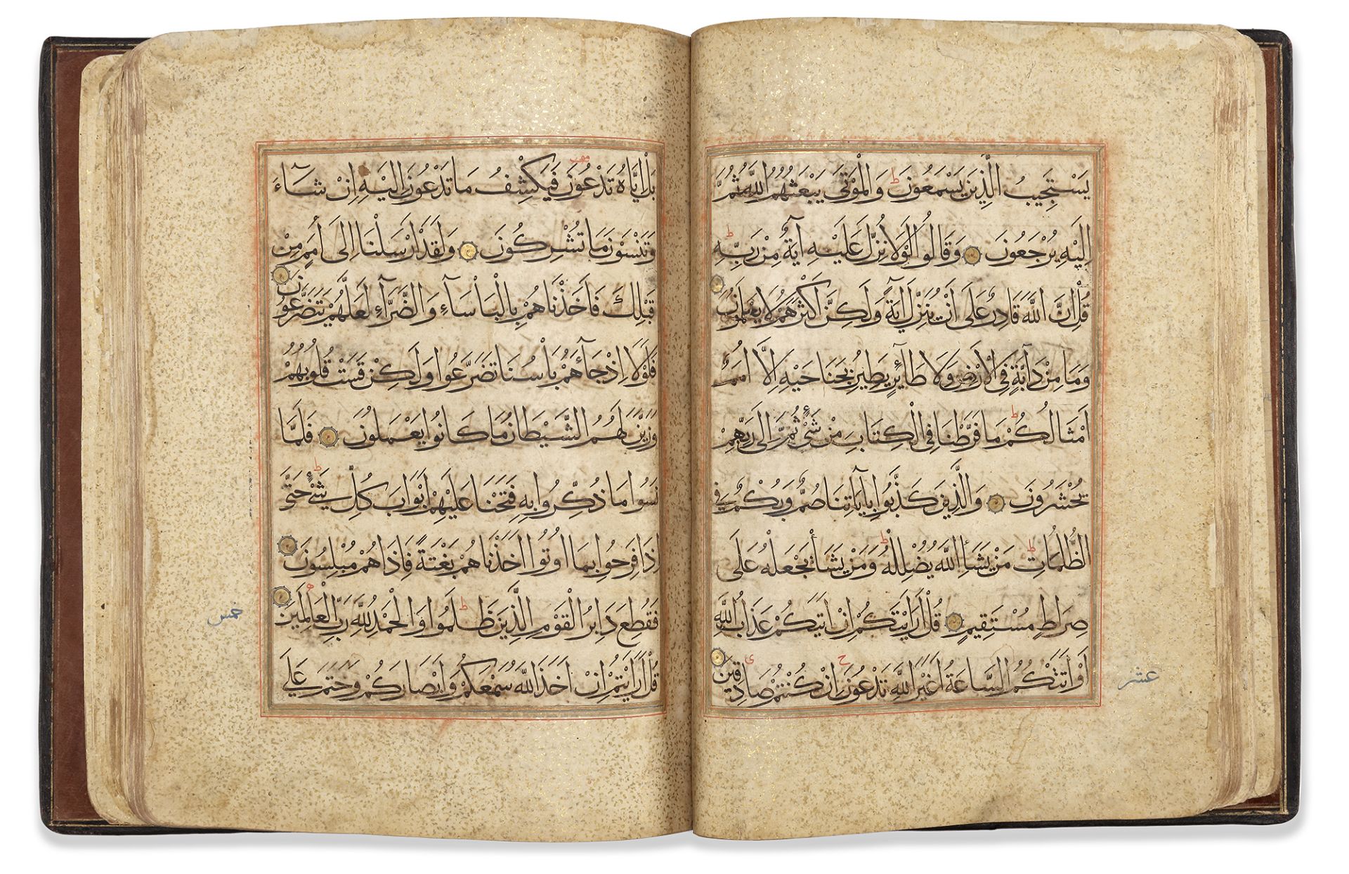 A QURAN ILKHANID AND MUGHAL INDIA, 14TH-17TH CENTURY - Bild 4 aus 6