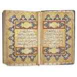 AN ILLUMINATED OTTOMAN QURAN BY KETTANIZADE ALI EFENDI, OTTOMAN TURKEY, 1088 AH/1774 AD