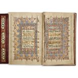 A FINELY ILLUMINATED QURAN, CENTRAL ASIA, 18TH CENTURY