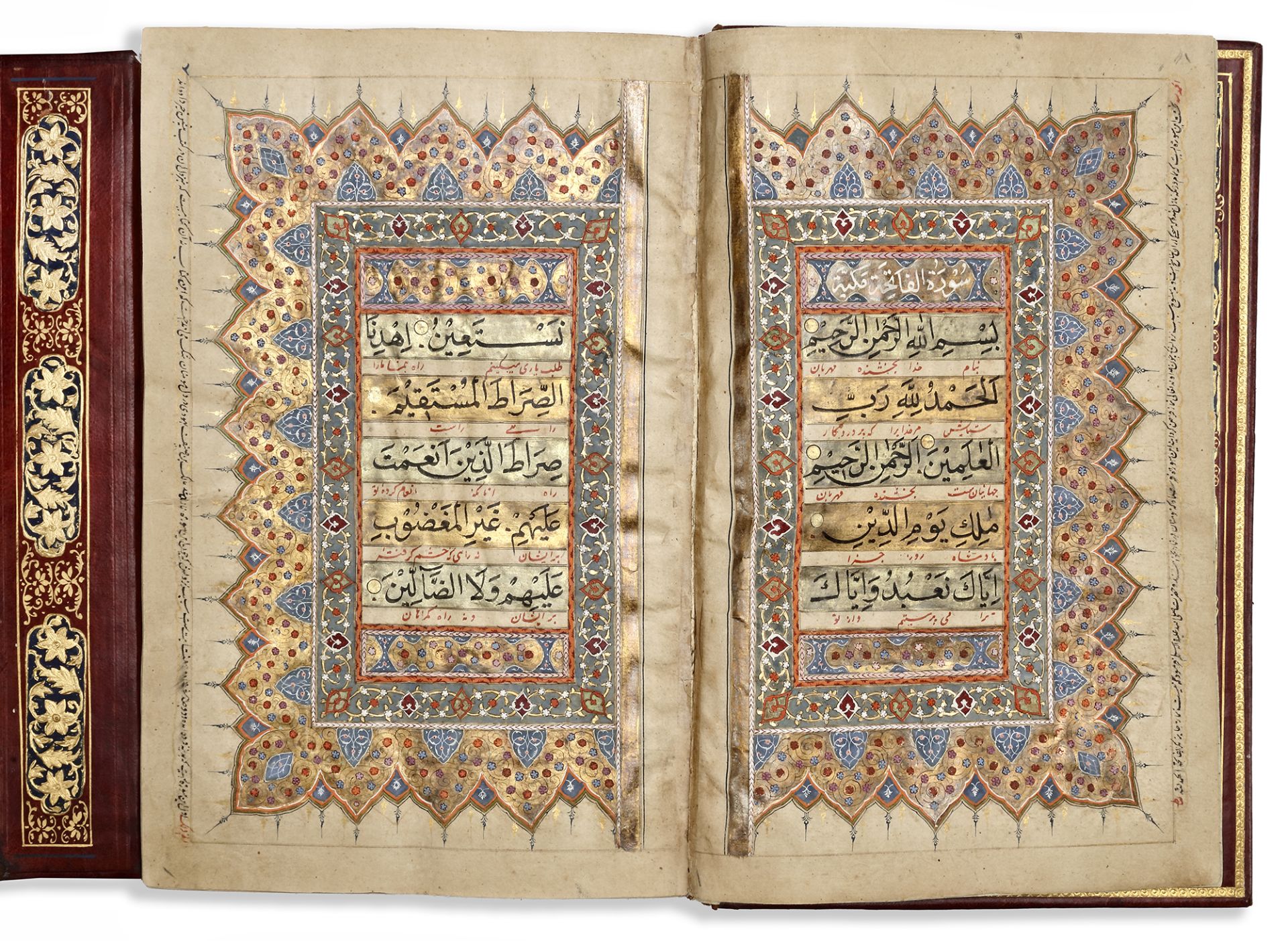 A FINELY ILLUMINATED QURAN, CENTRAL ASIA, 18TH CENTURY