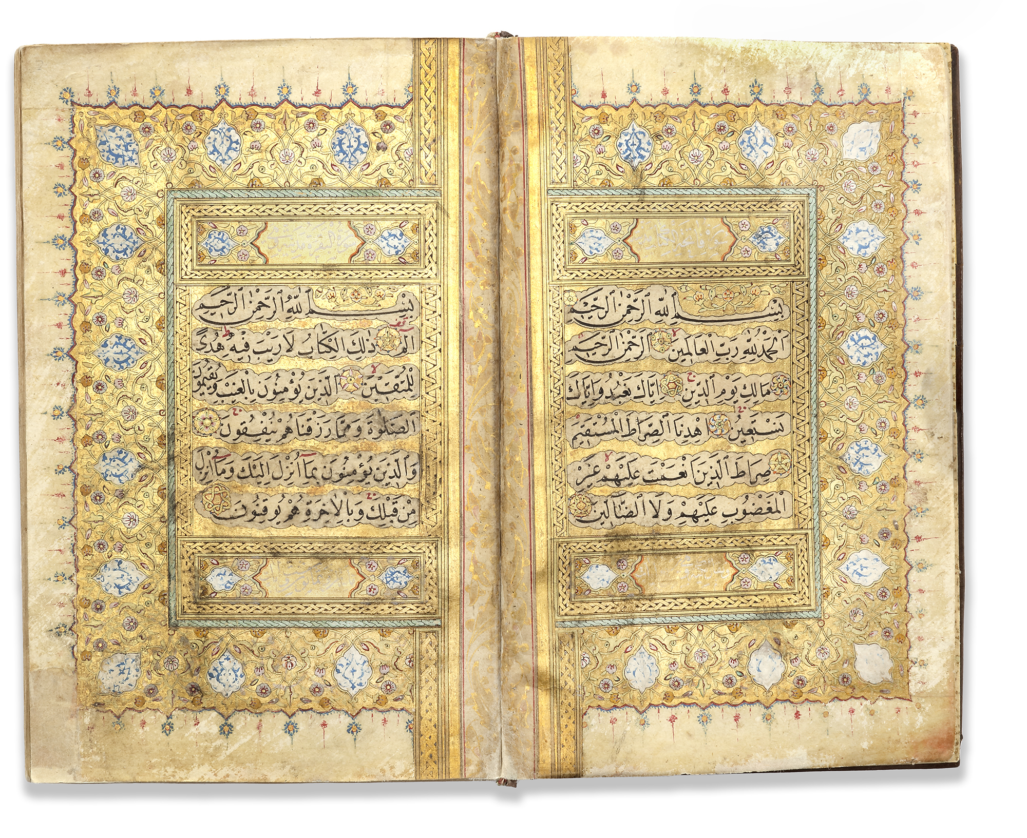 AN ILLUMINATED OTTOMAN QURAN SIGNED BY AHMED STUDENT OF HAFIZ OSMAN, 18TH CENTURY