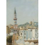 A PAINTING OF MECCA, TURKEY, 19TH CENTURY