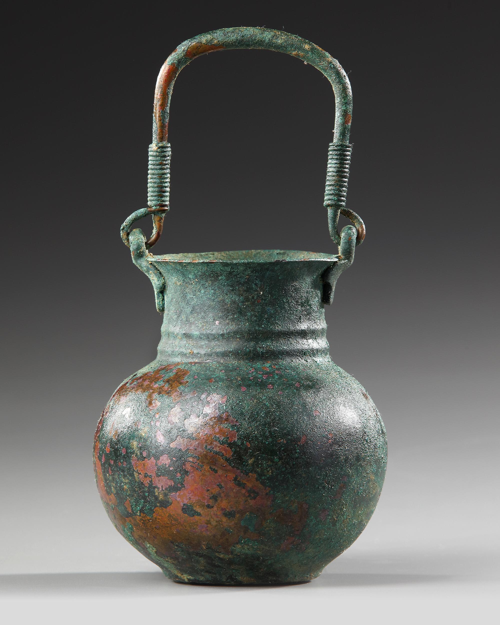 AN URARTIAN BRONZE SITULA, CIRCA 8TH-6TH CENTURY B.C.