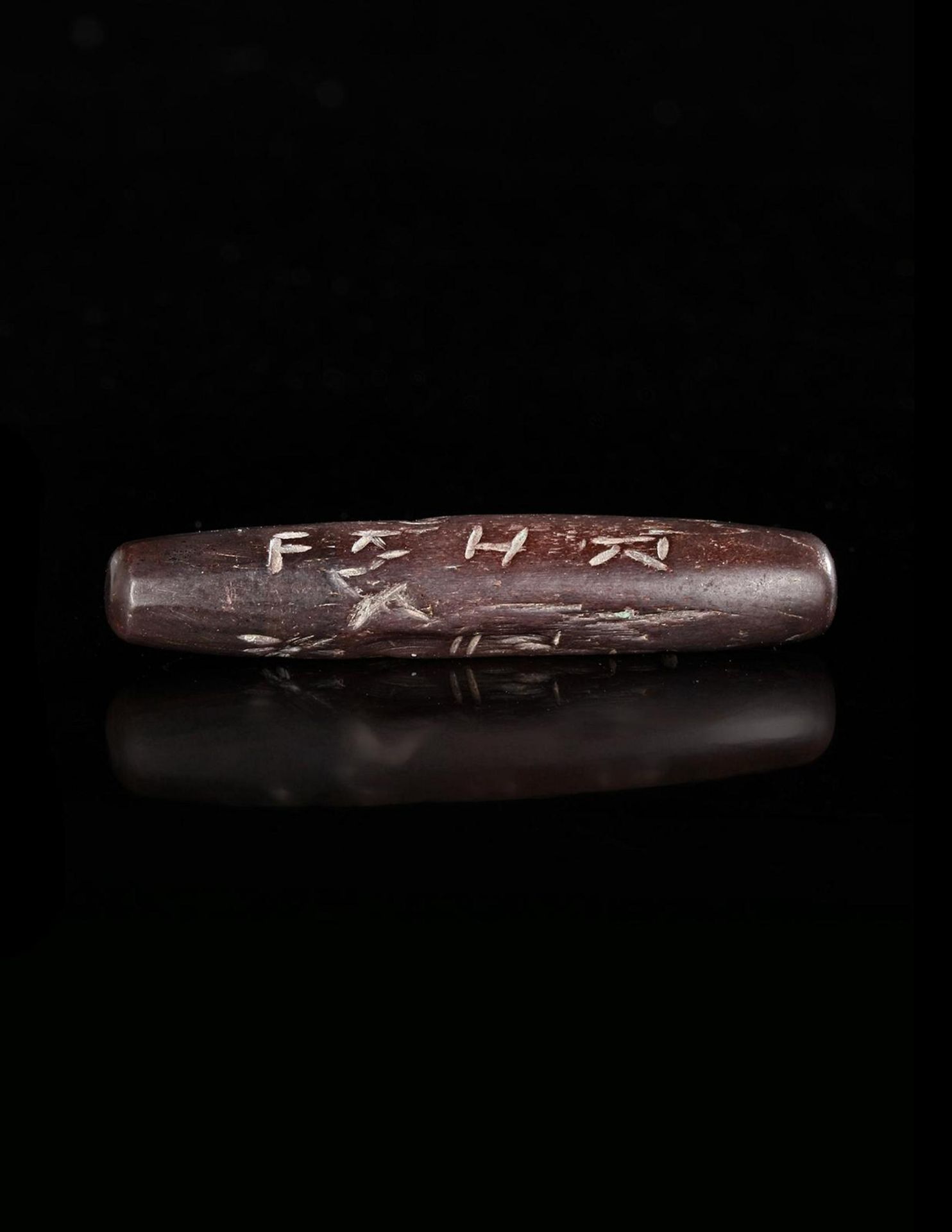 A ROMAN HEMATITE MAGICAL AMULET, CIRCA 2ND-4TH CENTURY A.D. - Image 2 of 2
