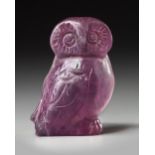 A GREEK/EASTERN MEDITERRANEAN AMETHYST OWL, CIRCA 4TH-3RD CENTURY B.C.