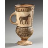 A TEPE SIALK PAINTED POTTERY WARE, CIRCA 9TH-8TH CENTURY B.C.