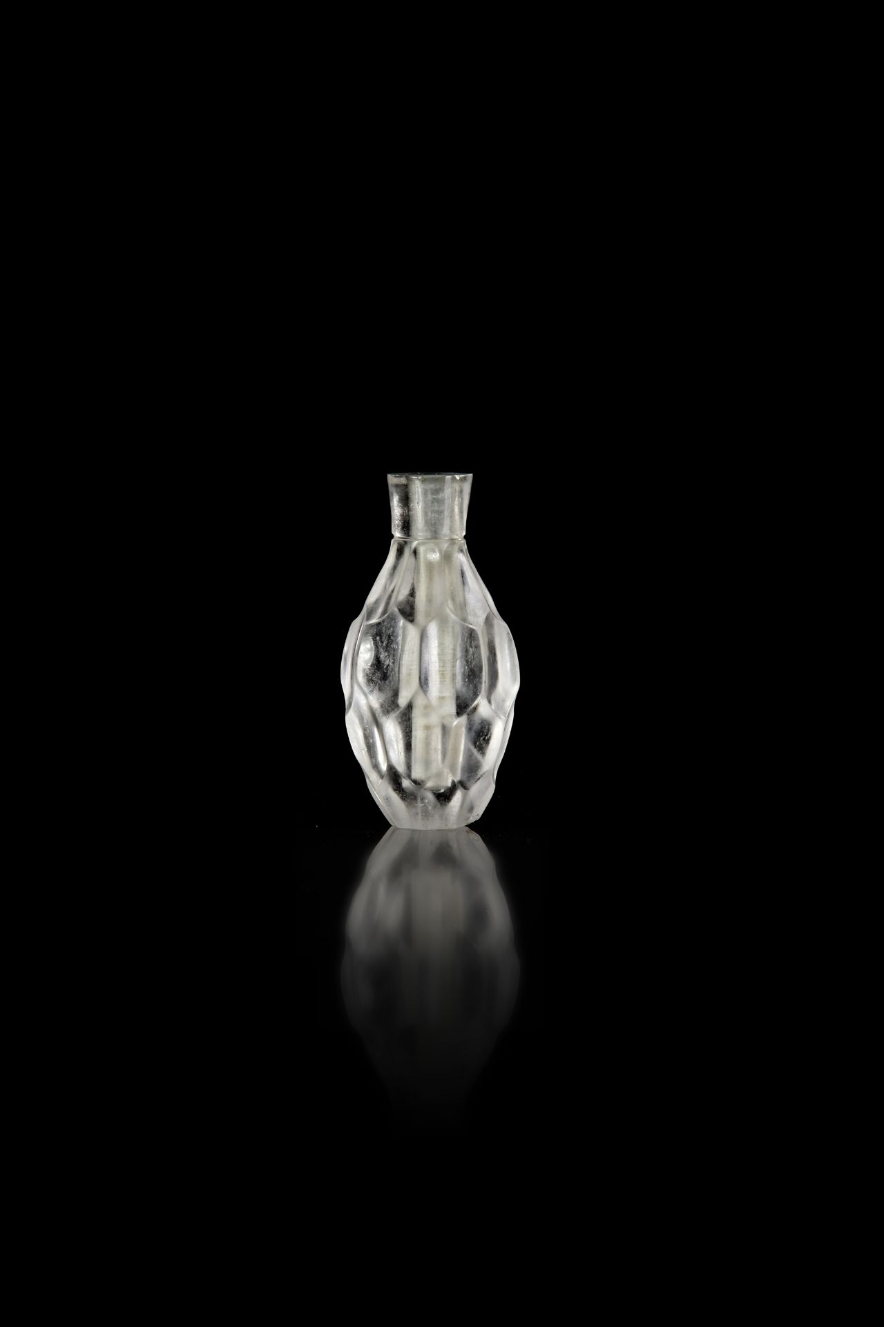 A FATIMID ROCK CRYSTAL PERFUME FLASK, EGYPT, 10TH-12TH CENTURY - Image 3 of 5