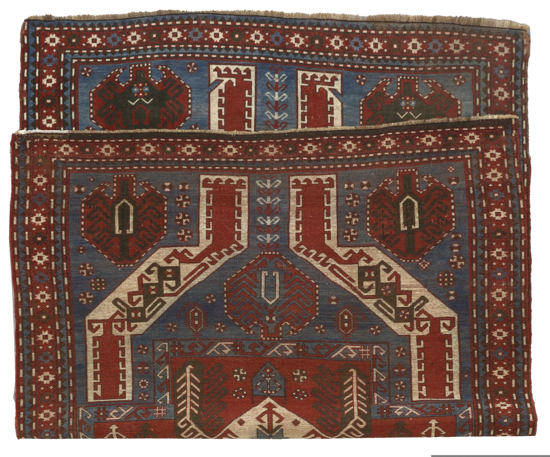 A CAUCASIAN KAZAK RUG, CIRCA 1930