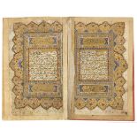 AN ILLUMINATED OTTOMAN QURAN, 18TH CENTURY