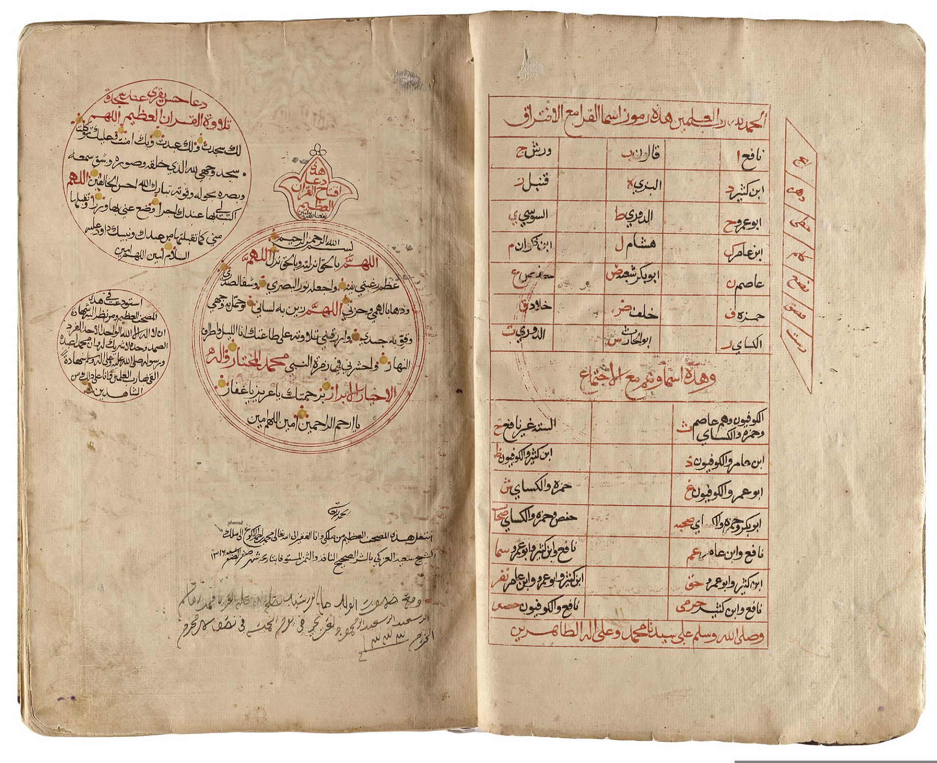 AN ILLUMINATED QURAN, YEMEN, BY AHMED QASEM IBN ISMAIL IN 1035 AH/1626 AD - Bild 5 aus 9