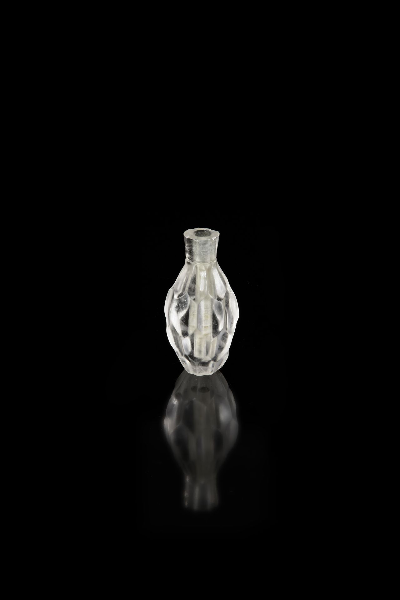 A FATIMID ROCK CRYSTAL PERFUME FLASK, EGYPT, 10TH-12TH CENTURY - Image 2 of 5