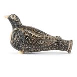 A VERY RARE GLASS BIRD, IRAQ OR SYRIA, 9TH CENTURY