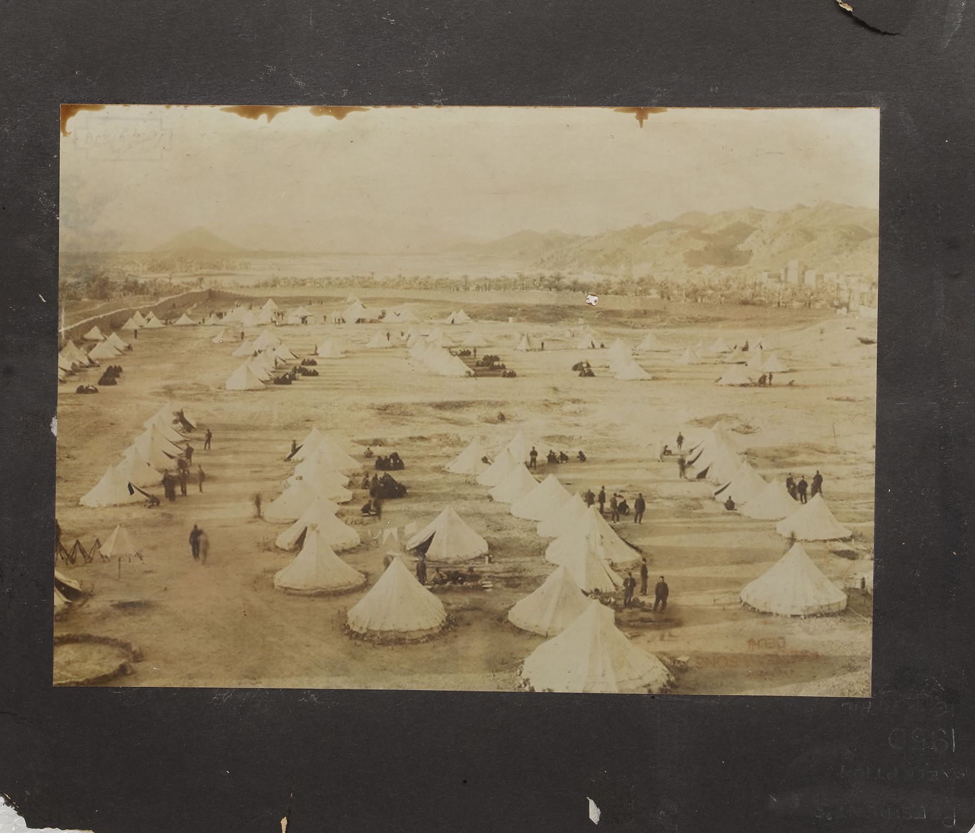 MECCA AND MEDINA, A COLLECTION OF 14 PHOTOGRAPHS DURING THE HAJJ, EARLY 20TH CENTURY - Image 10 of 15
