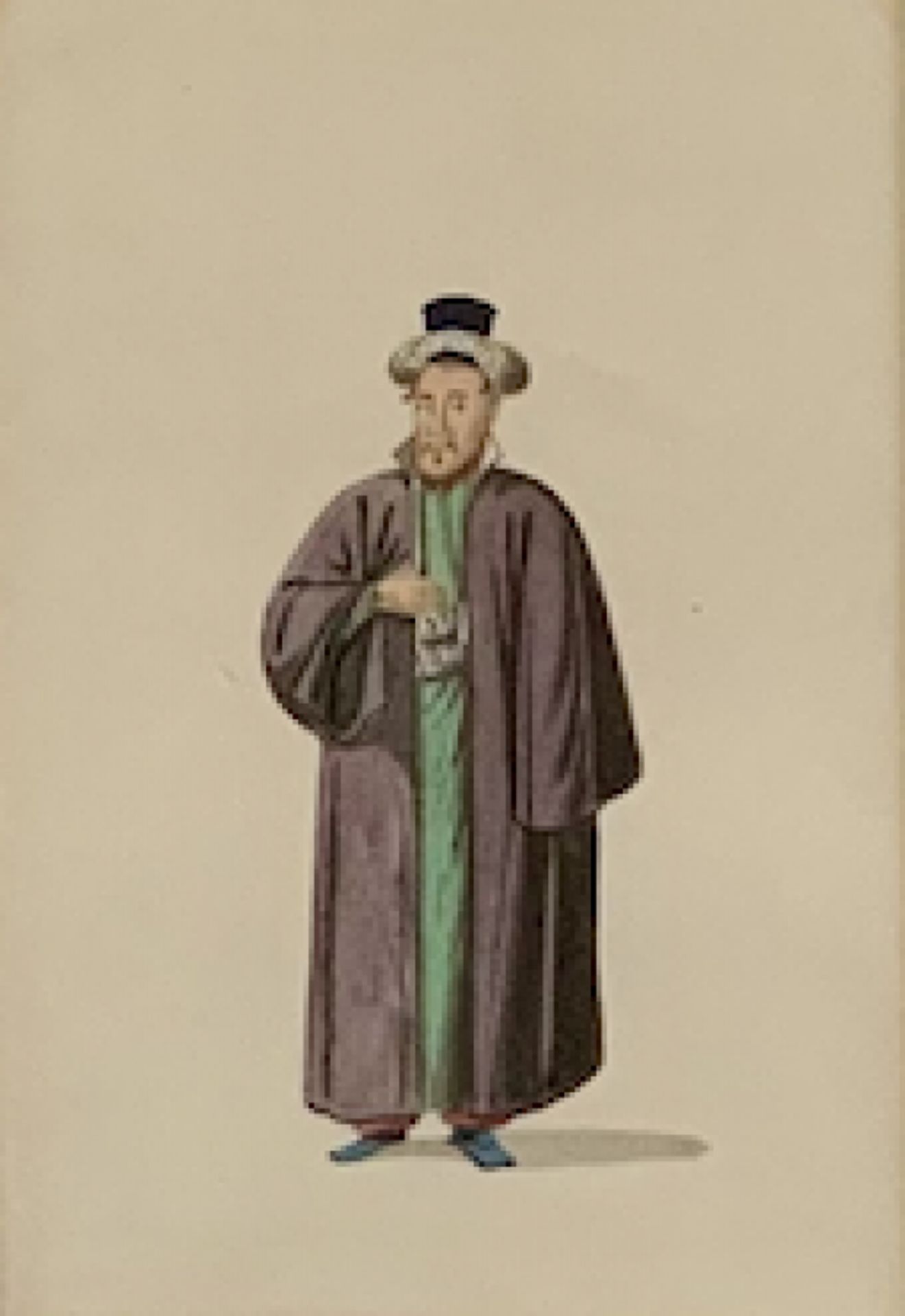 8 Ottoman watercolours by John Temple Leader, 19th century - Image 4 of 19