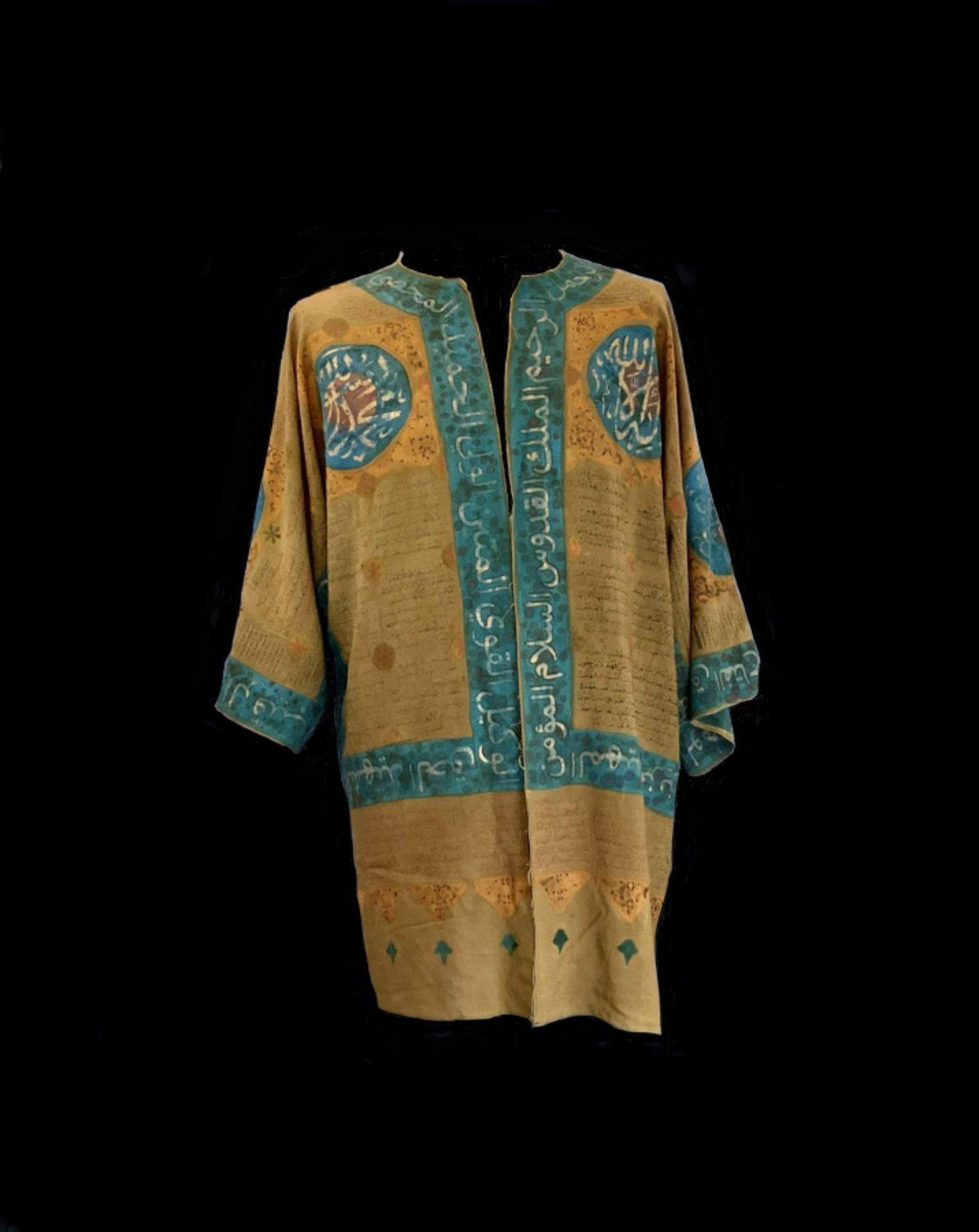 18-19th century large Ottoman Talismanic shirt - Image 3 of 9