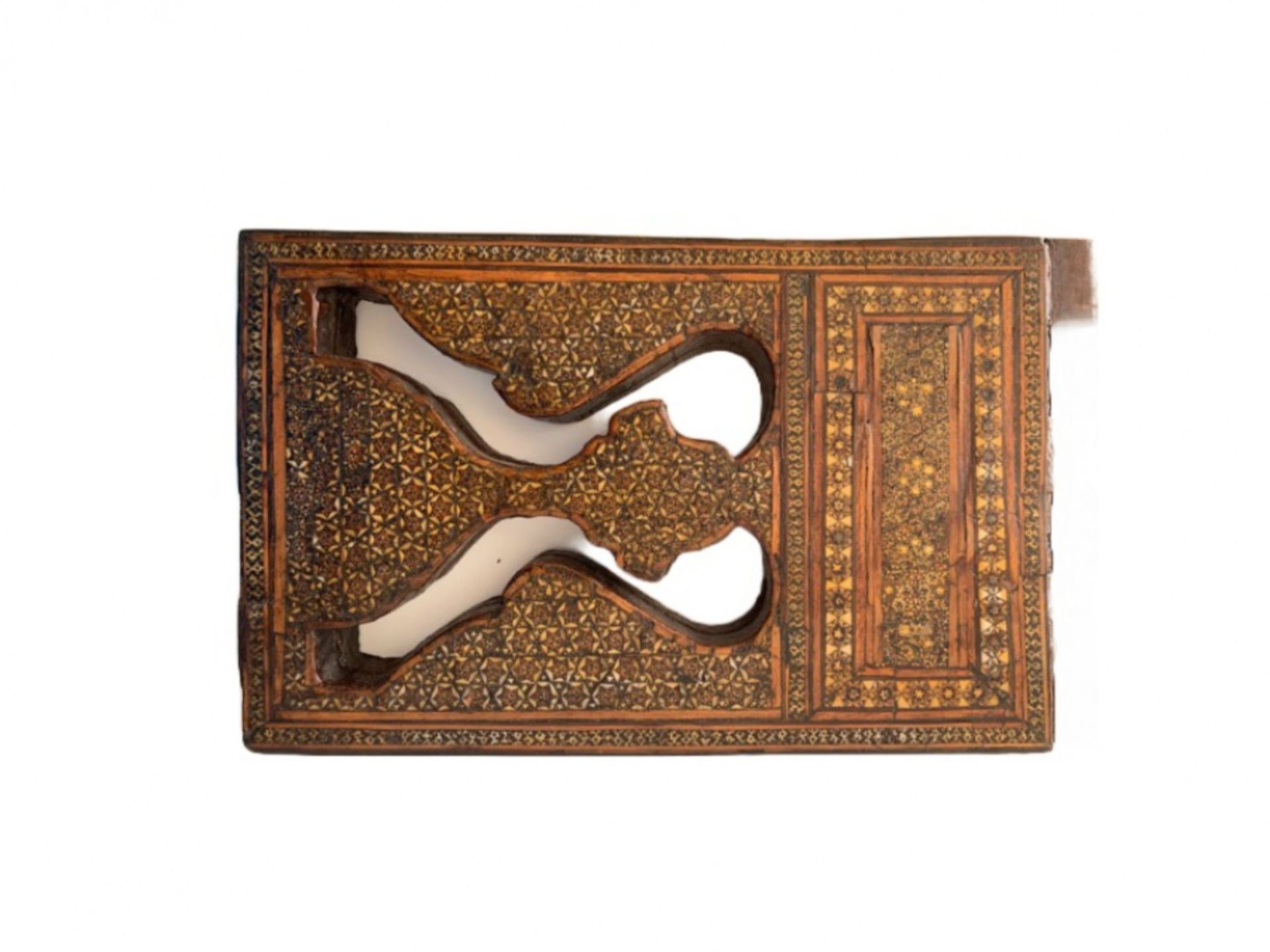 Beautifully decorated Ottoman Quran holder - Image 5 of 6