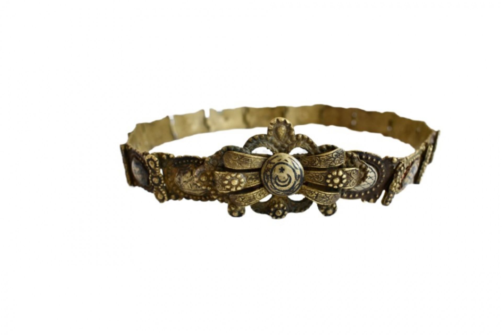 Ottoman period Constitutional bridal belt - Image 3 of 5