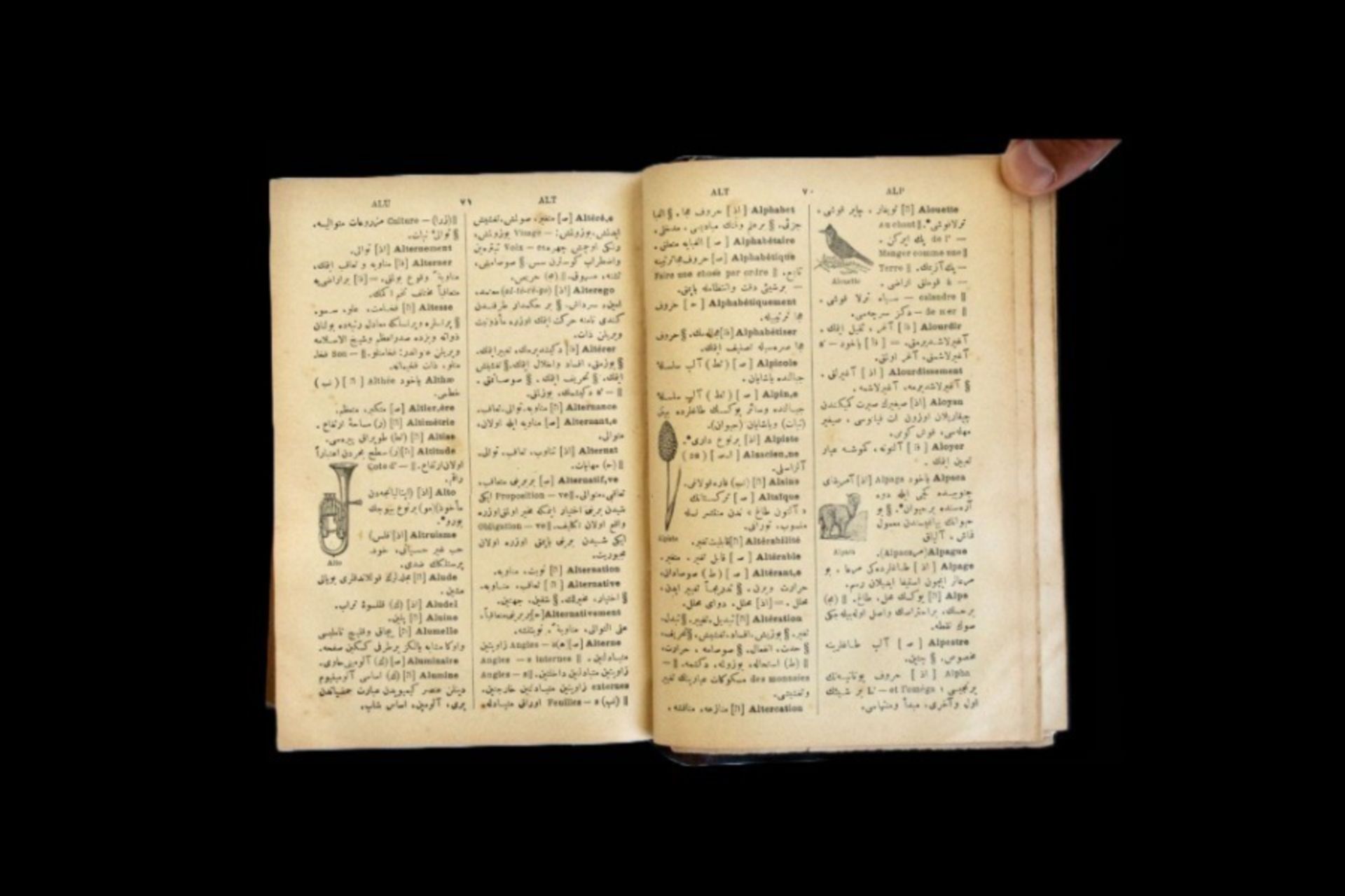 19th century French - Ottoman dictionary - Image 12 of 19